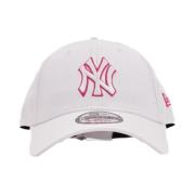 New Era Yankees Kepsar White, Herr