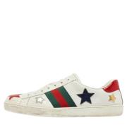 Gucci Vintage Pre-owned Laeder sneakers Multicolor, Dam