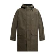 A.p.c. ‘David’ parka Green, Herr