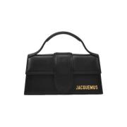 Jacquemus Pre-owned Pre-owned Laeder crossbodyvskor Black, Dam