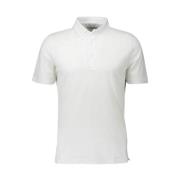 Gran Sasso Bomull Polo Skjorta Regular Fit White, Herr