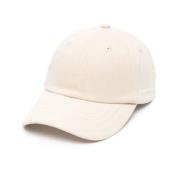 Jacquemus Blå Baseballkeps med Böjd Skärm Beige, Unisex