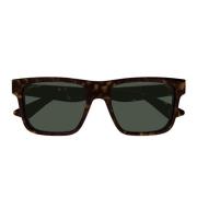 Gucci Trendiga Dubbellagers Solglasögon Gg1618S Brown, Unisex