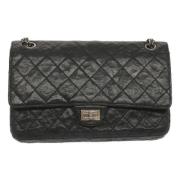 Chanel Vintage Pre-owned Laeder axelremsvskor Black, Dam