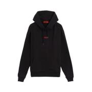 424 Hoodie med Unik Stil Black, Herr