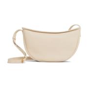 Mansur Gavriel Moon Sling Crossbody Väska Beige, Dam