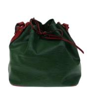 Louis Vuitton Vintage Pre-owned Laeder axelremsvskor Green, Dam