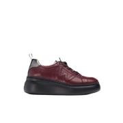 Wonders Burgundy Dorita Sneaker Red, Dam