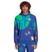 Adidas Kerwin Frost Färgglad Oversized Hoodie Multicolor, Herr