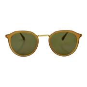 Mykita Vintage Runda Solglasögon Brown, Unisex