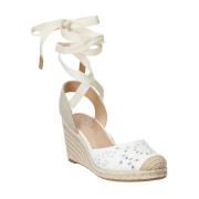 Ralph Lauren Paislee Eylt Modeklackar White, Dam