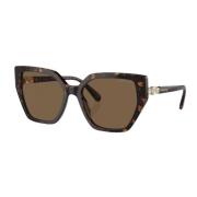 Swarovski Dark Havana Sunglasses Brown, Dam