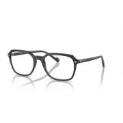 VOGUE Dark Grey Transparent Eyewear Frames Black, Unisex