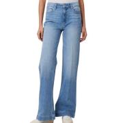 Paige Leenah Denim Jeans Blue, Dam