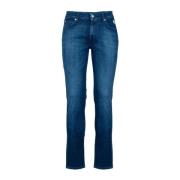 Roy Roger's Klassiska Denim Jeans Blue, Herr