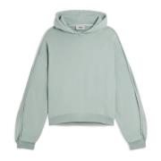 Axel Arigato Clove Tvättad Hoodie Blue, Dam