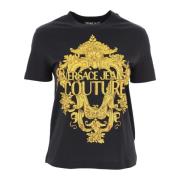 Versace Jeans Couture Snygga T-shirts och Polos Black, Dam