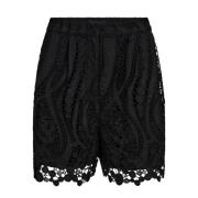 Copenhagen Muse Svarta Spets Shorts Knickers Black, Dam