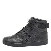 Louis Vuitton Vintage Pre-owned Laeder sneakers Black, Herr