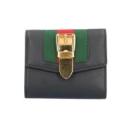 Gucci Vintage Pre-owned Laeder plnbcker Black, Dam