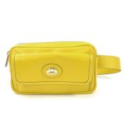 Gucci Vintage Pre-owned Läder kuvertvskor Yellow, Dam