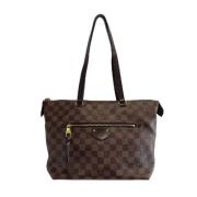 Louis Vuitton Vintage Pre-owned Laeder totevskor Brown, Dam