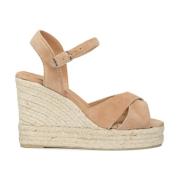 Castañer Wedges Brown, Dam