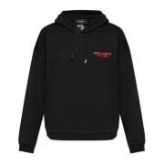 Dsquared2 Sweatshirt med logotyp Black, Herr