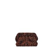 THEMOIRè Frayed Flame Clutch Väska Black, Dam