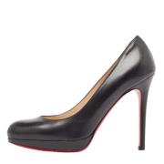 Christian Louboutin Pre-owned Pre-owned Laeder klackskor Black, Dam