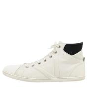 Louis Vuitton Vintage Pre-owned Laeder sneakers White, Herr