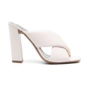 Paris Texas Platta Skor Dafne Mule Klackar Kvinnor Beige, Dam