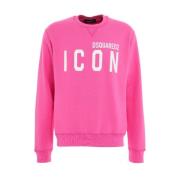 Dsquared2 Logo Sweatshirt Pink, Herr