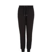 Armani Exchange Trousers Black, Dam