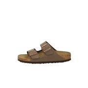 Birkenstock Stiliga Sandaler för Dagligt Komfort Brown, Herr