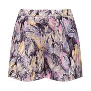 Balmain Mönstrade shorts Multicolor, Dam