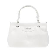 Maison Margiela ‘Glam Slam Small’ Handväska White, Dam