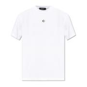 Dsquared2 T-shirt med logotyp White, Herr