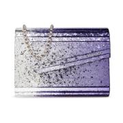 Jimmy Choo ‘Candy’ Clutch Purple, Dam