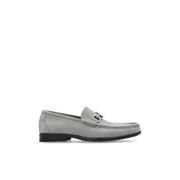 Salvatore Ferragamo Läderskor 'Grandioso2' Gray, Herr