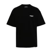 Represent Svart och vit bomullsjersey T-shirt Black, Herr