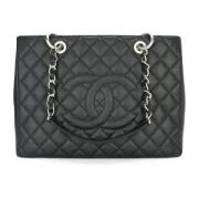 Chanel Vintage Pre-owned Laeder chanel-vskor Black, Dam