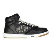 Dior High-Top Oblique Sneakers Black, Herr