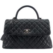 Chanel Vintage Pre-owned Laeder chanel-vskor Black, Dam