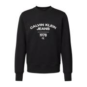 Calvin Klein Sweatshirts & Hoodies Black, Herr