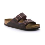 Birkenstock Sandaler Arizona Soft Footbed Oljat Nubuckläder Brown, Her...