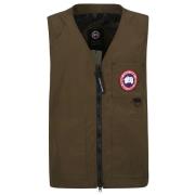 Canada Goose Militärgrön Ärmelös Väst Brown, Herr