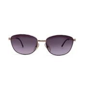 Dior Vintage Pre-owned Metall solglasgon Multicolor, Dam