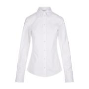 Sportmax Vit Scout Skjorta White, Dam