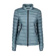 Moncler Högkrags Zipjacka Blue, Dam